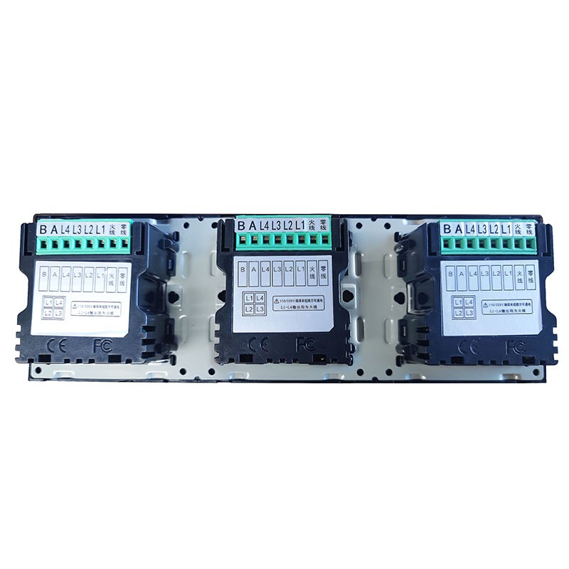 Hotel Electrical Sockets Hotel Bedside Switch Panels 3-piece integrated switch - Image 5