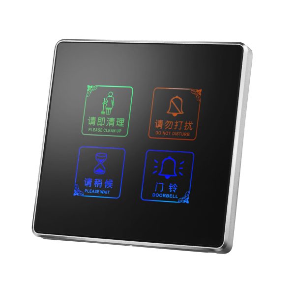Modern Design Hotel Room Electronic Doorplate Durable Aluminium Brass Acrylic Steel Iron Apartment Door Signs Hotel Number Plate - Image 5