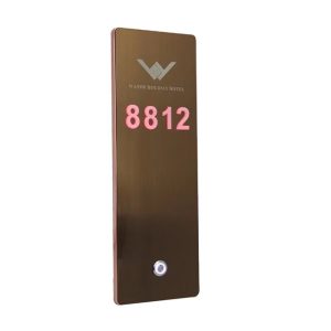 Greentech Hotel DND Doorbell System Door Bell Panels Hotel Doorplate