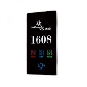 Customizable Hotel Electronic Doorplate Smart Room Control System DND/MUR Door Sign