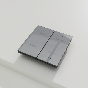 Touch Panel Light Switch Socket Retro Style Hotel Room Switch with Touch Feature