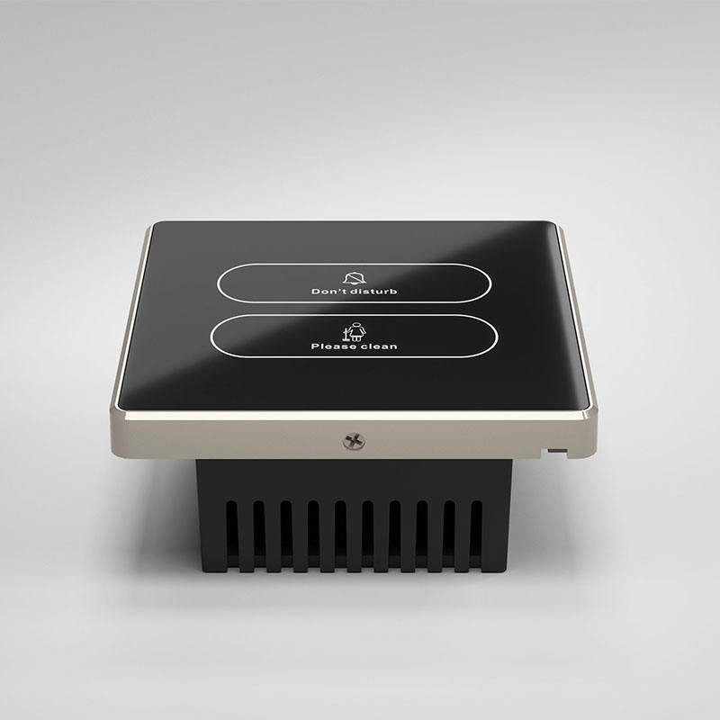 Hotel Smart Light Touch Panel Switch OEM Single Pole Wall Switch Tempered Glass - Image 2