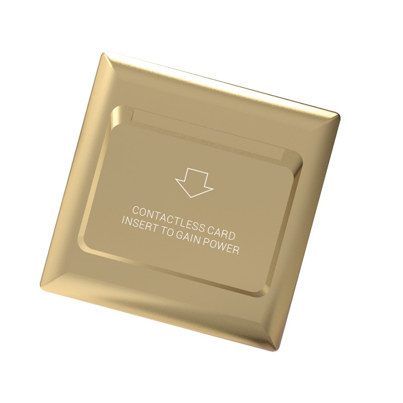 Greentech Delay Time Smart Hotel Tempered Glass Magnetic or Any Card Zinc Alloy Back Double Relay Energy Saver Keycard Switch - Image 3