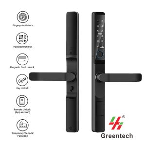 Hotel Smart Door Lock Fingerprint Lock Passcode Lock Magnetic Card Lock with Keyless